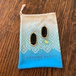 Kendra Scott Elle Earrings, Black